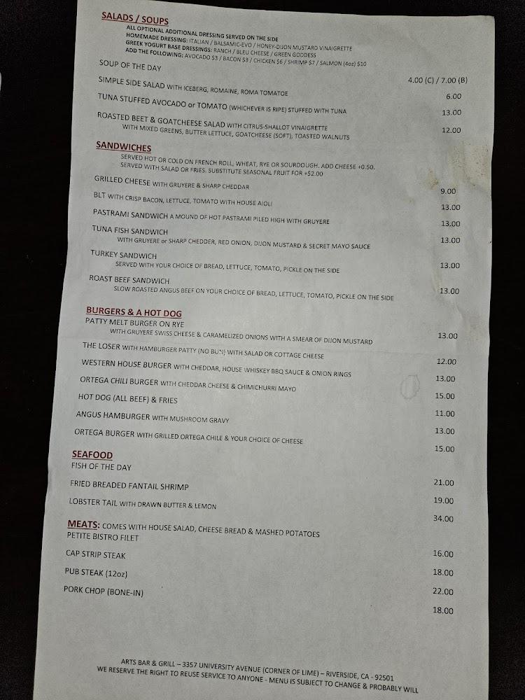 Art's Bar & Grill Potato Skins